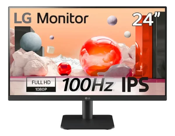 Monitor Gamer LG 24MS500-B 24ms Ips Fullhd 100hz Ajuste De Inclinação Negro - Imagem 7