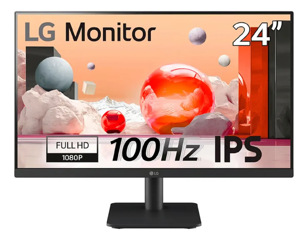 Monitor Gamer LG 24MS500-B 24ms Ips Fullhd 100hz Ajuste De Inclinação Negro - Imagem 7