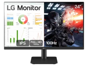 Monitor Gamer LG 24MS500-B 24ms Ips Fullhd 100hz Ajuste De Inclinação Negro
