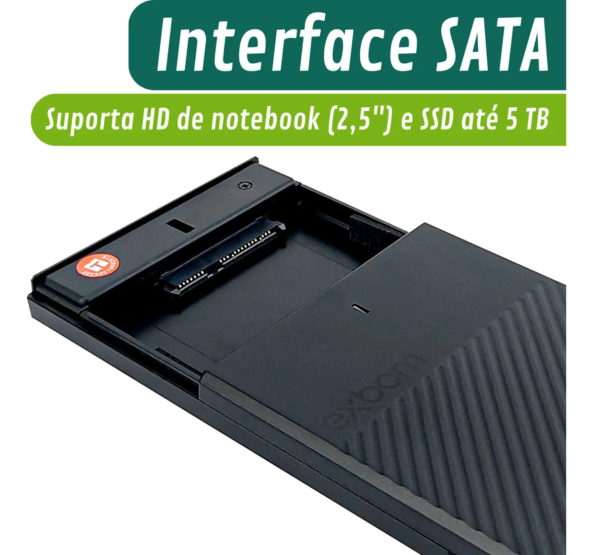 Case Gaveta Hd Sata Externo 2.5 Notebook Usb 3.0 Slim 5 Gbps - Imagem 2