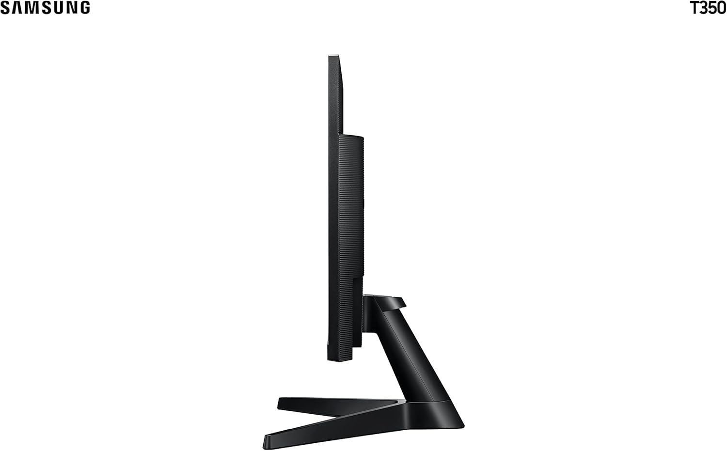 Samsung T350 - Monitor Gamer, 24", FHD, 75Hz, HDMI, VGA, Freesync, Preto - Imagem 3