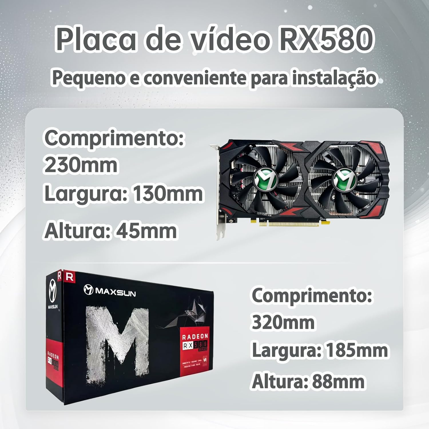 Maxsun Placa de Vídeo AMD Radeon RX580 8GB Vale a Pena? Análise para Jogadores - Imagem 6