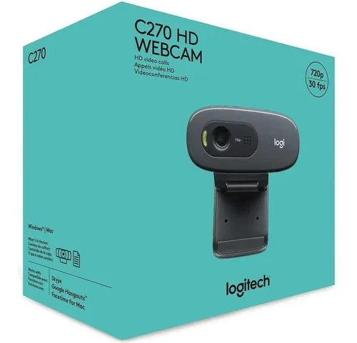 Webcam HD Logitech C270: A Escolha Inteligente para Suas Chamadas Online