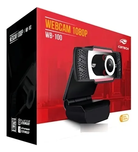 Câmera web C3Tech WB-100BK Full HD: A Solução Perfeita para Suas Videoconferências e Lives! - Imagem 4