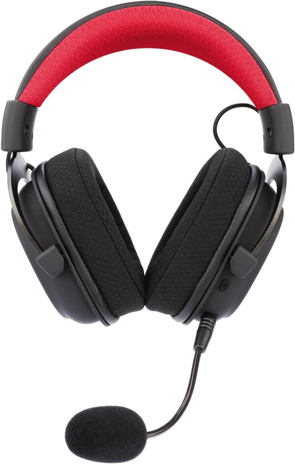 Headset Gamer Redragon Zeus Pro H510-PRO Sem Fio 7.1 Preto - Imagem 2