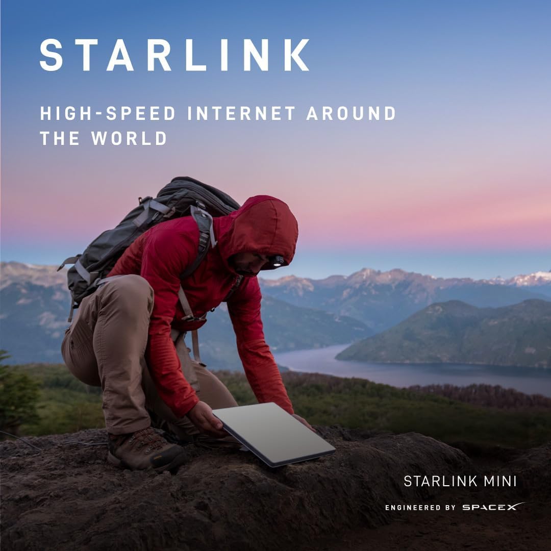 Kit Mini Antena Starlink: Internet Via Satélite Portátil e de Alta Velocidade - Imagem 6